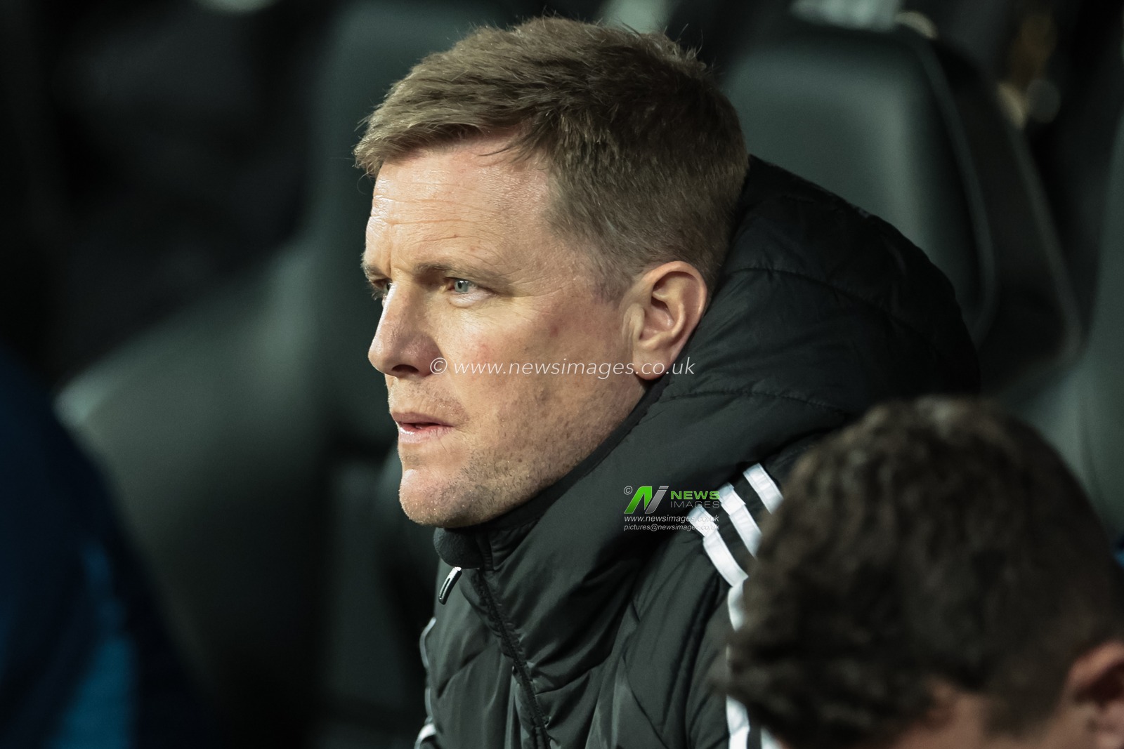 Eddie Howe manager of Newcastle United during the UEFA Champions League Knockout Round Play-offs Newcastle Untied vs Qarabag at St. James's Park, Newcastle, United Kingdom on 24 February 2026

(Photo by Mark Cosgrove/News Images)