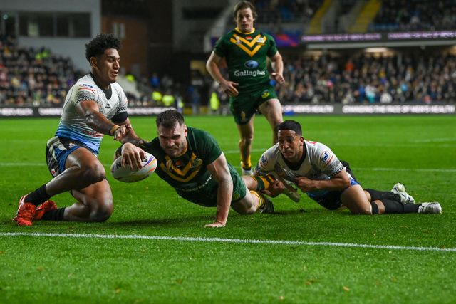 Rugby League World Cup 2021 Group B Australia v Fiji