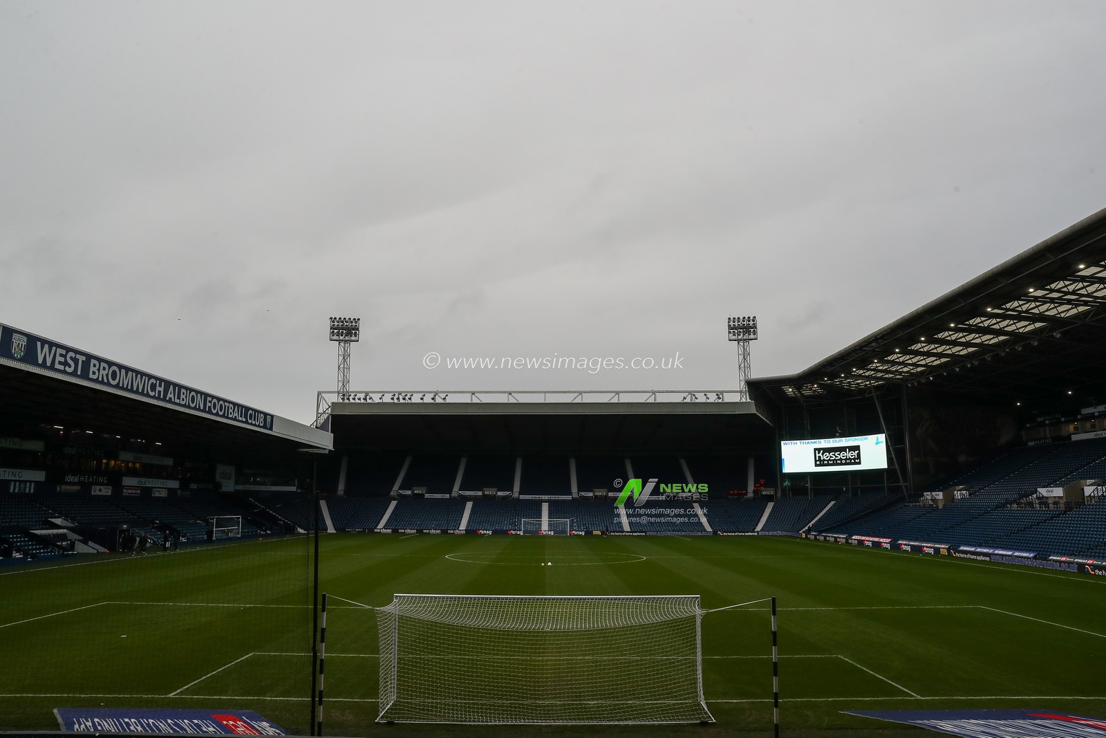 A general view inside of The Hawthorns, home of West Bromwich Albion ahead of the Sky Bet Championship match West Bromwich Albion vs Preston North End at The Hawthorns, West Bromwich, United Kingdom, 1st January 2025

(Photo by Gareth Evans/News Images)