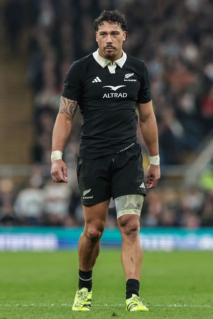 Billy Proctor of New Zealand during the Quilter Nations Series 2025 match England vs New Zealand at Allianz Stadium, Twickenham, United Kingdom, 15th November 2025

(Photo by Mark Cosgrove/News Images)

*** GER AUT SUI OUT ***