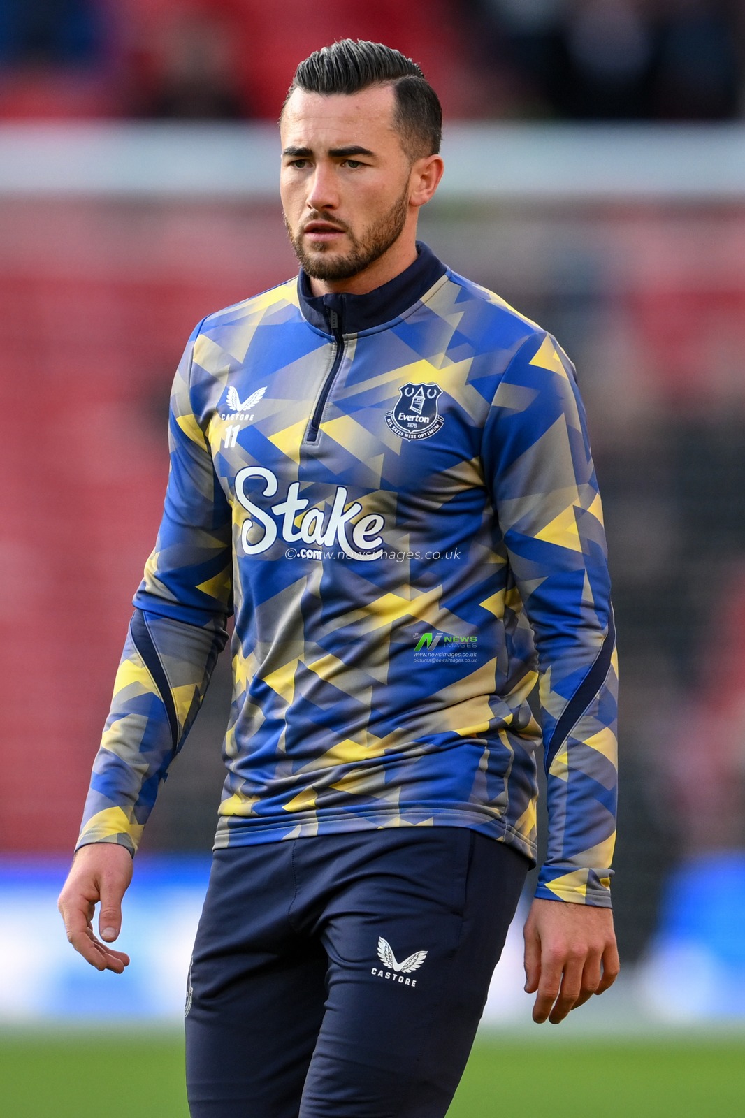 Jack Harrison of Everton during the Premier League match Manchester United vs Everton at Old Trafford, Manchester, United Kingdom, 1st December 2024

(Photo by Craig Thomas/News Images)