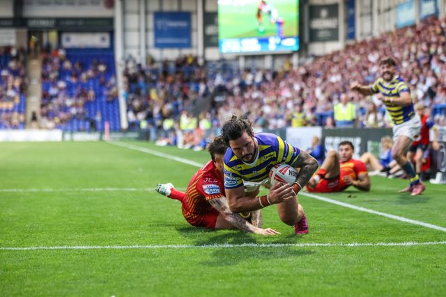 Betfred Super League round 16 Warrington Wolves v Catalans Dragons