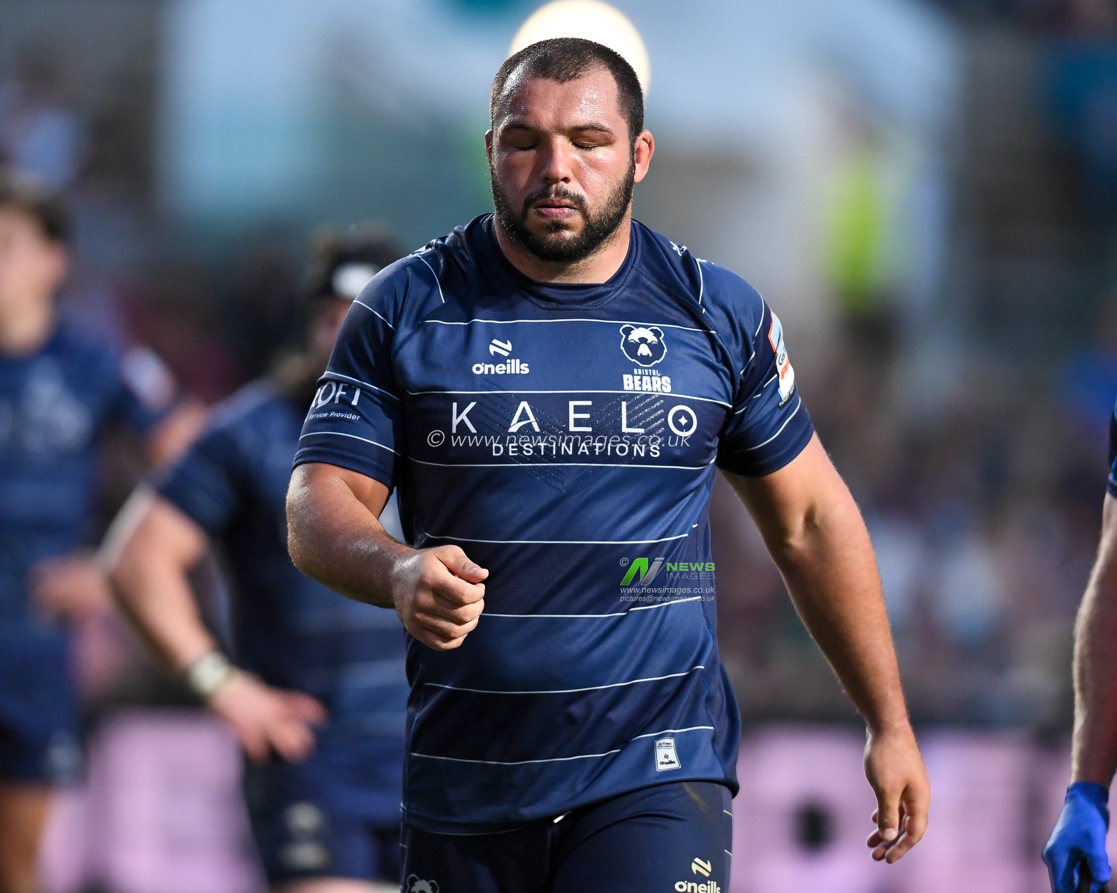 Ellis Genge of Bristol Bears leaves the pitch with an injury during the Gallagher Premiership match Bristol Bears vs Bath at Ashton Gate, Bristol, United Kingdom on 29 May 2026

(Photo by Alex Williamson/News Images)