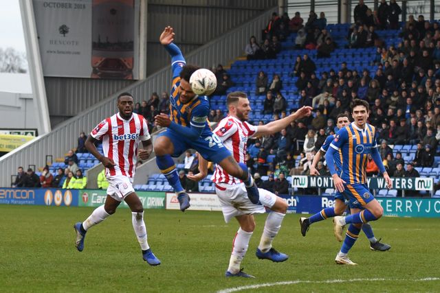 The Emirates FA Cup 3rd Round Shrewsbury Town vs Stoke City