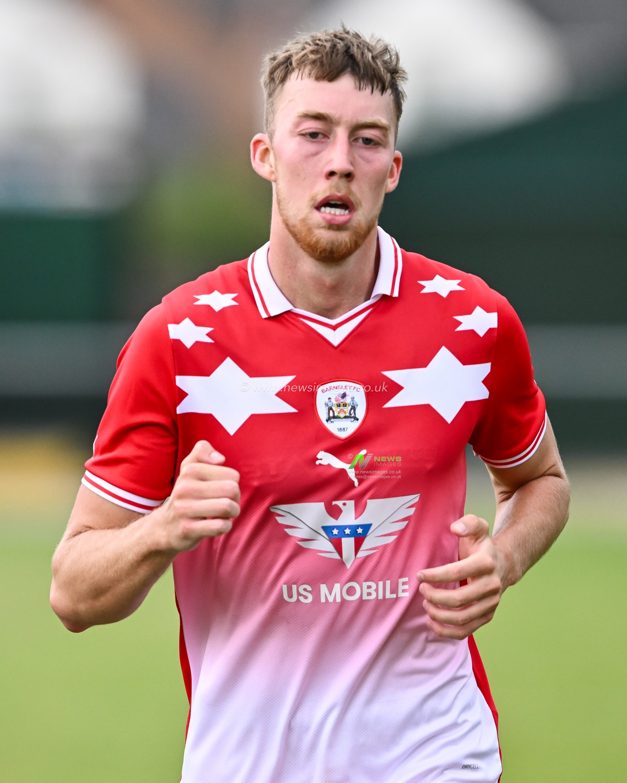 Pre-season friendly match AFC Fylde vs Barnsley at Mill Farm, Fylde, United Kingdom, 8th July 2023

(Photo by Craig Thomas/News Images)