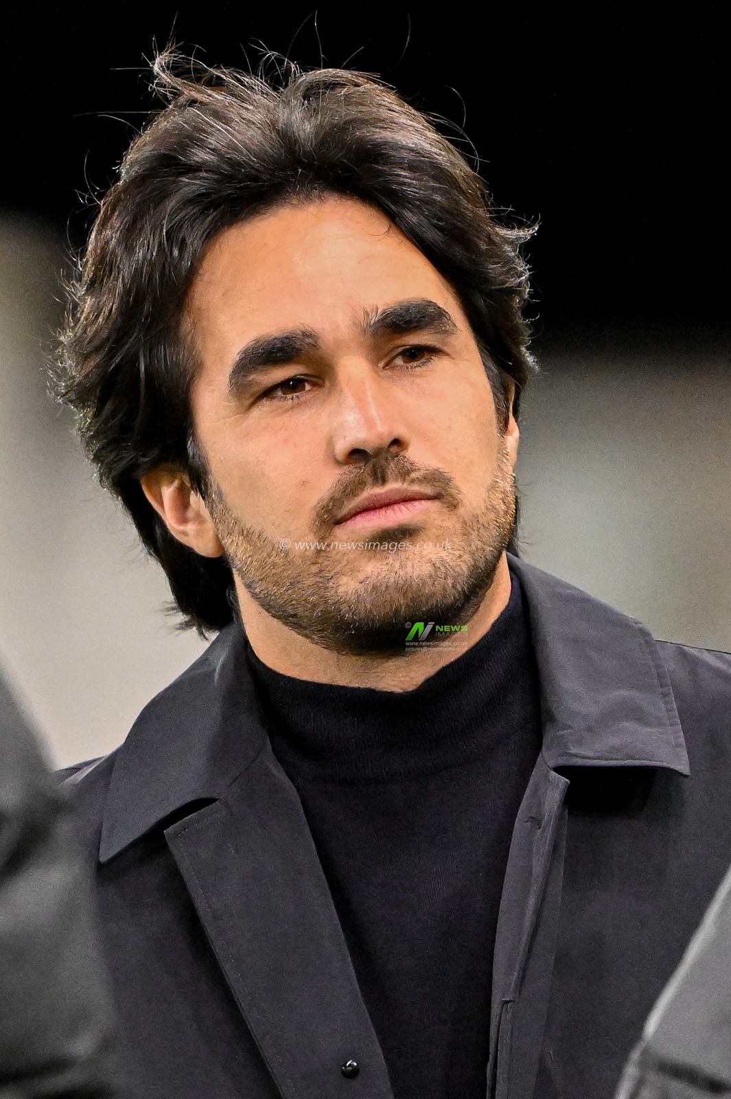 Pere Romeu Head coach of Barcelona FemenÃ­ looks on during warm ups prior to the UEFA Women's Champions League match  - Group D - Manchester City vs Barcelona at Manchester City Academy Stadium, Manchester, United Kingdom, 9th October 2024

(Photo by Cody Froggatt/News Images)