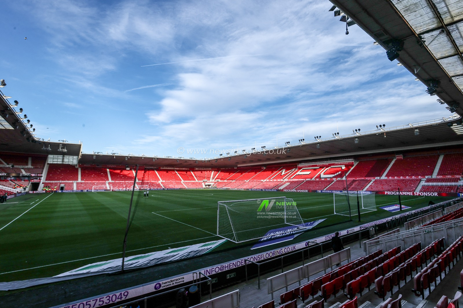 A general view of Riverside Stadium ahead of the Sky Bet Championship match Middlesbrough vs Queens Park Rangers at Riverside Stadium, Middlesbrough, United Kingdom, 13th December 2025

(Photo by Alfie Cosgrove/News Images)

*** GER AUT SUI OUT ***