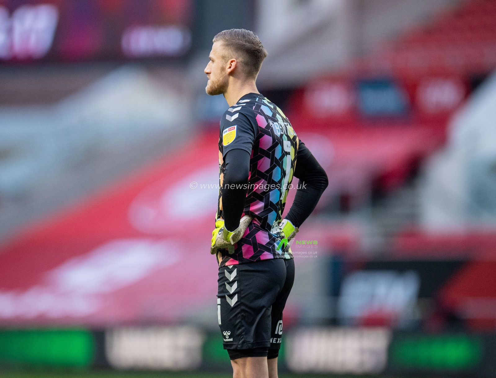 Daniel Bentley #1 of Bristol City