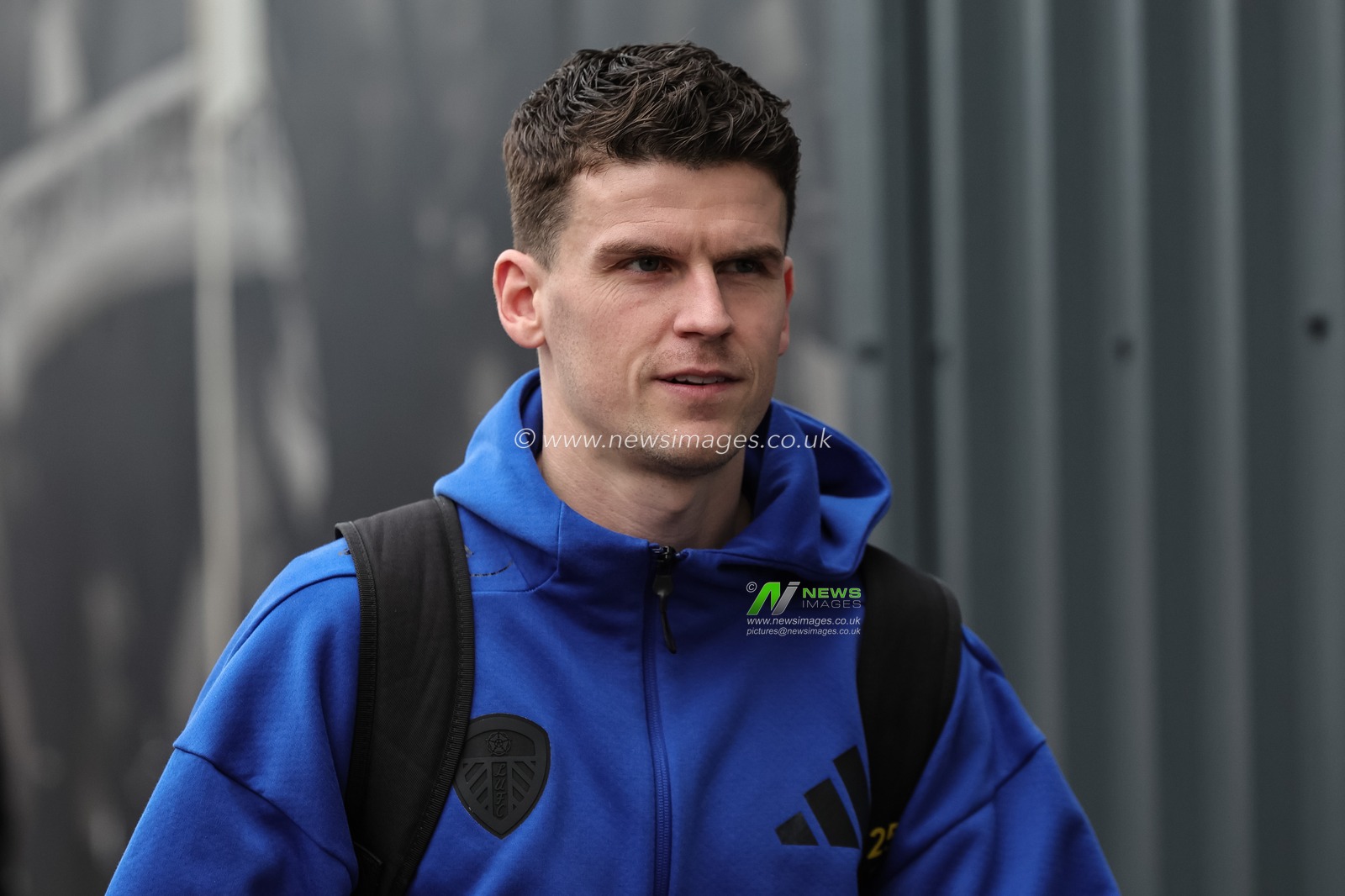 Sam Byram of Leeds United arrives during the Premier League match Leeds United vs Arsenal at Elland Road, Leeds, United Kingdom, 31st January 2026

(Photo by Mark Cosgrove/News Images)