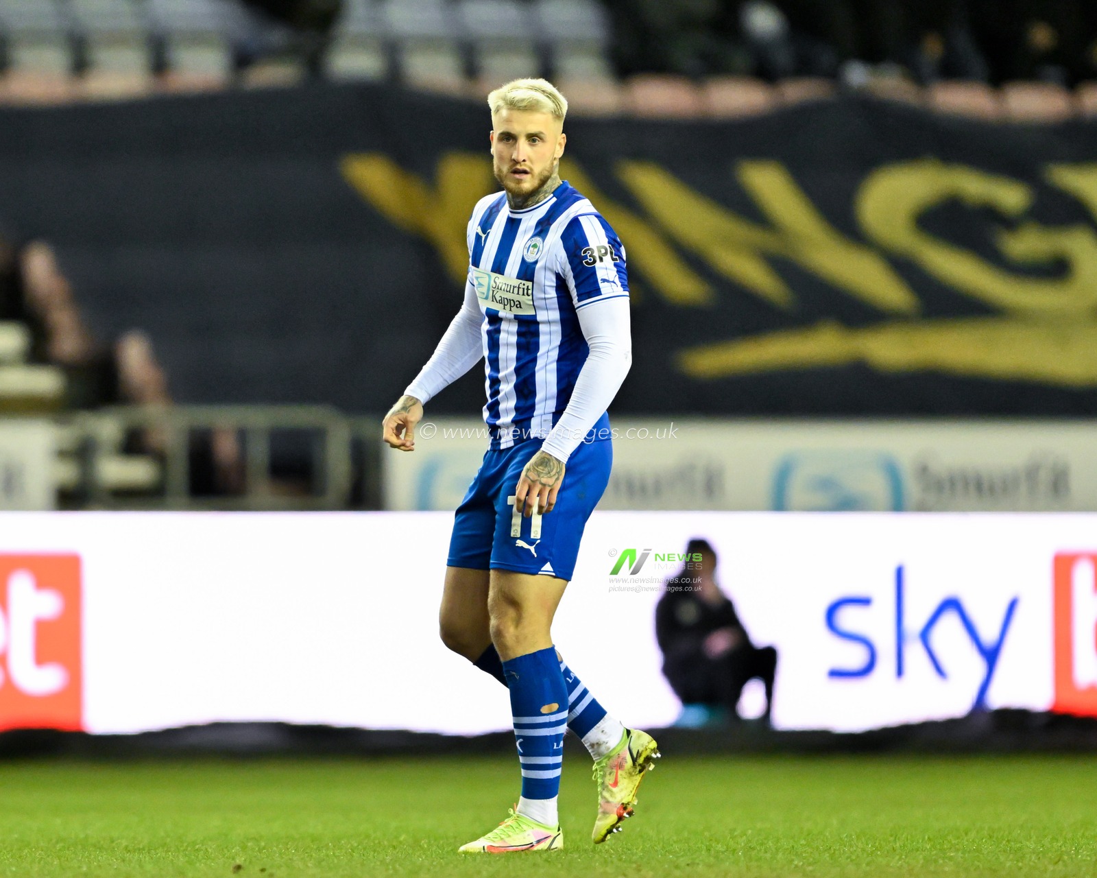 Stephen Humphrys of Wigan Athletic, during the Sky Bet League 1 match Wigan Athletic vs Wycombe Wanderers at DW Stadium, Wigan, United Kingdom, 23rd January 2024

(Photo by Cody Froggatt/News Images)