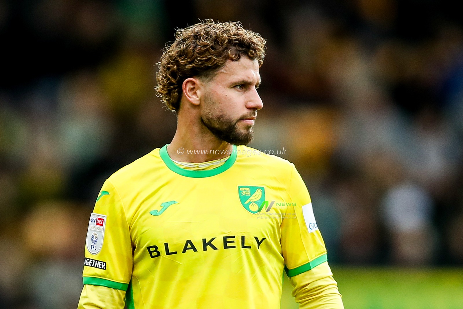 Emiliano Marcondes of Norwich City looks on during the Sky Bet Championship match Norwich City vs West Bromwich Albion at Carrow Road, Norwich, United Kingdom, 29th March 2025

(Photo by Izzy Poles/News Images)