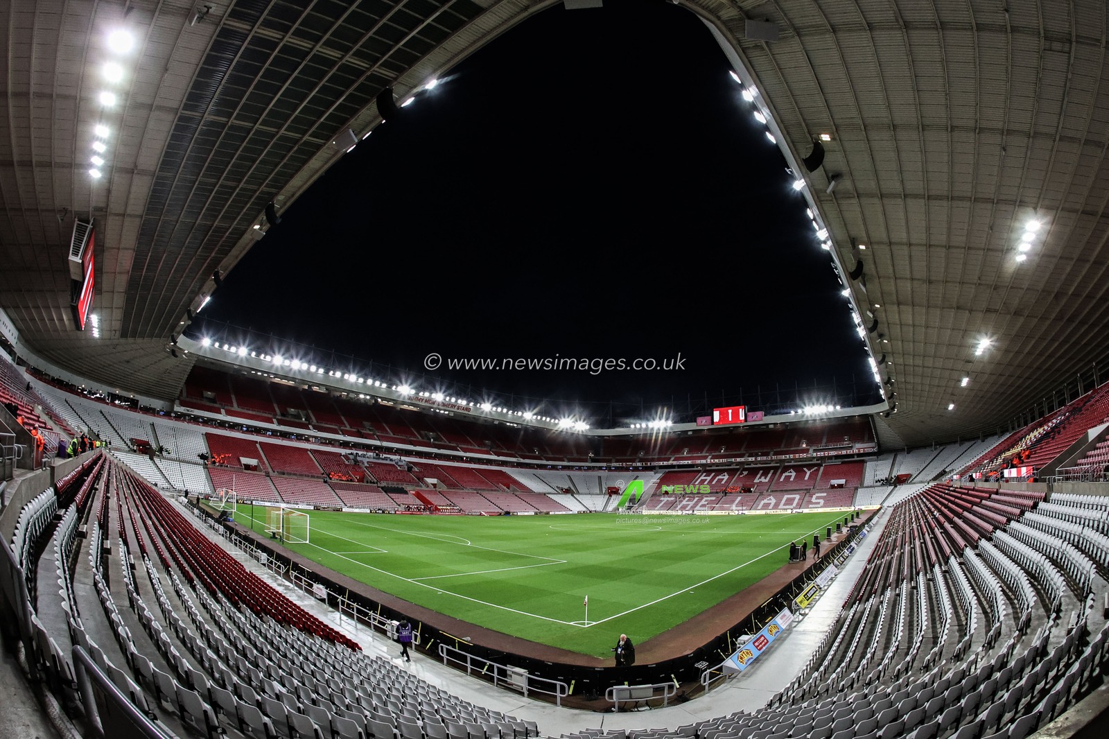 A general view of Stadium Of Light ahead of the Premier League match Sunderland vs Everton at Stadium Of Light, Sunderland, United Kingdom, 3rd November 2025

(Photo by Alfie Cosgrove/News Images)

*** GER AUT SUI OUT ***
