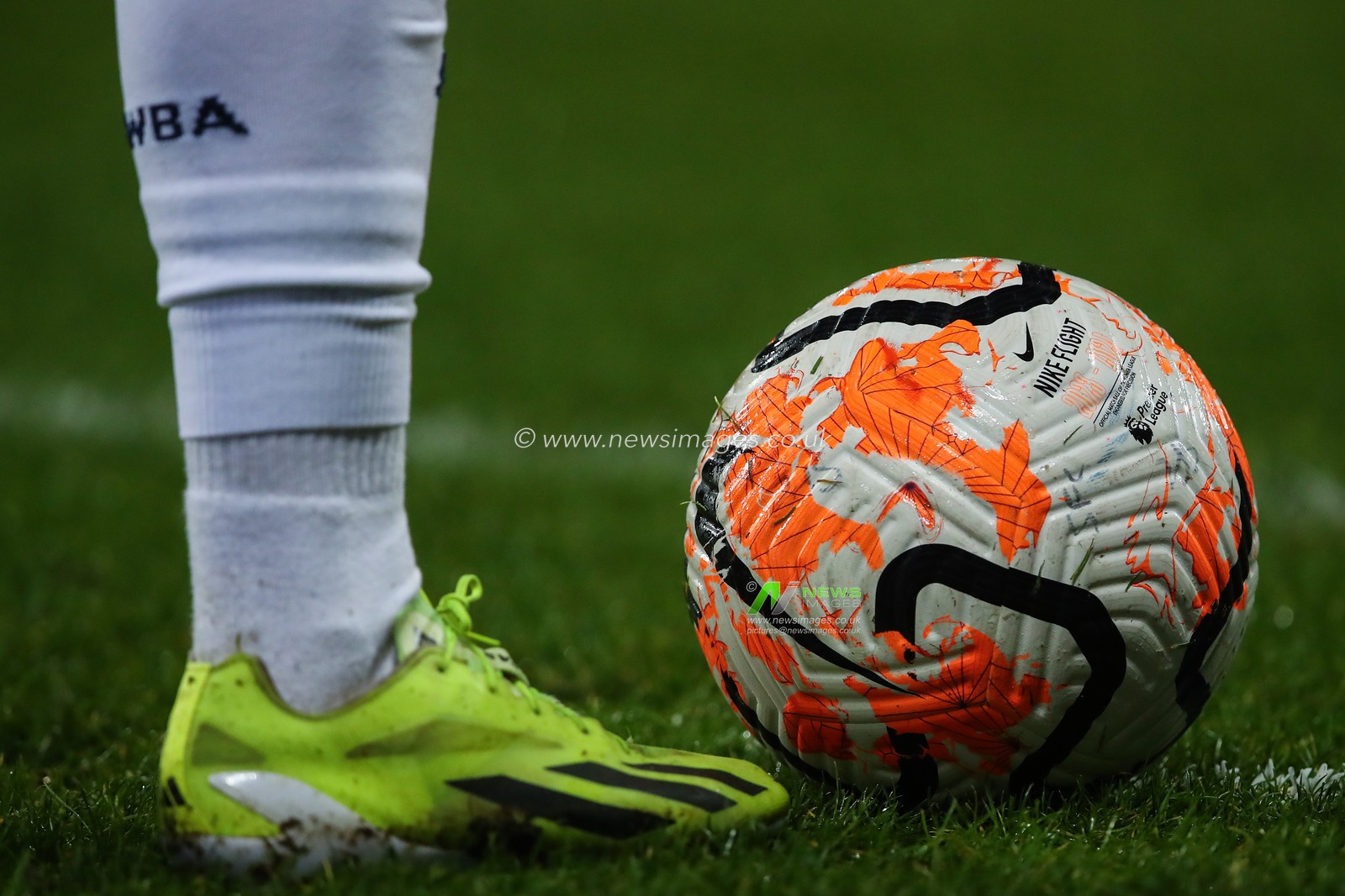 The Nike Flight match ball during the Premier League 2 U23 match West Bromwich Albion vs Manchester United at The Hawthorns, West Bromwich, United Kingdom, 18th March 2024

(Photo by Gareth Evans/News Images)