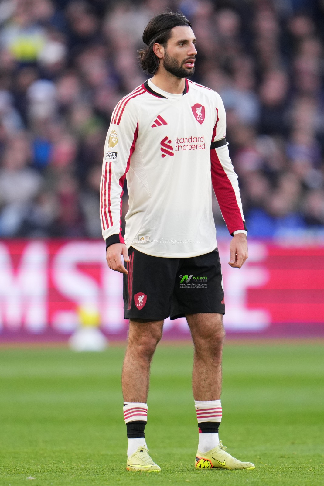 Dominik Szoboszlai of Liverpool during the Premier League match West Ham United vs Liverpool at London Stadium, London, United Kingdom, 30th November 2025

(Photo by Harvey Murphy/News Images)

*** GER AUT SUI OUT ***