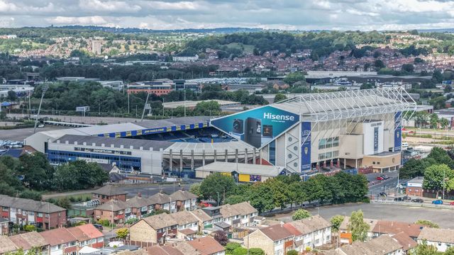 An aerial view of Elland Road during the Pre-season friendly match Leeds United vs Villarreal at Elland Road, Leeds, United Kingdom, 2nd August 2025

(Photo by Mark Cosgrove/News Images)