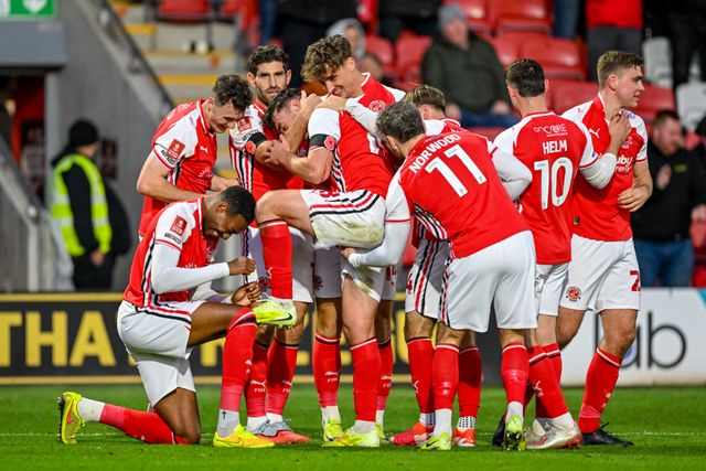 Emirates FA Cup 1st Round Fleetwood Town v Barnet