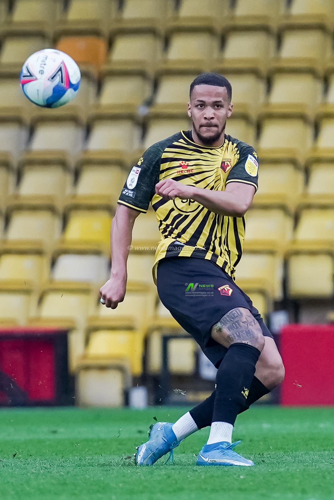 William Troost-Ekong #5 of Watford in action
