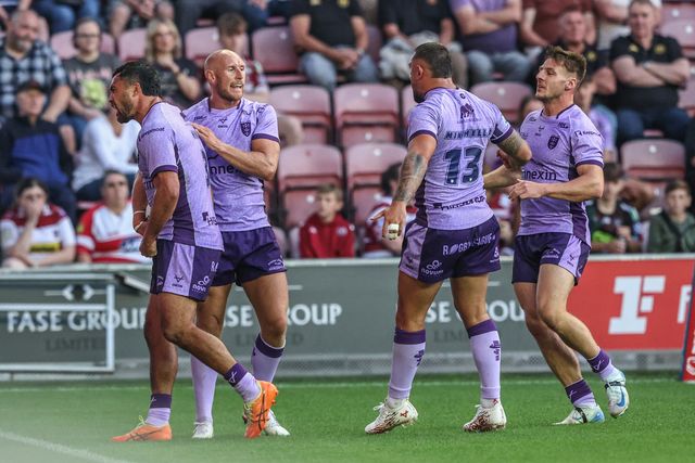Betfred Super League round 22 Wigan Warriors v Hull KR