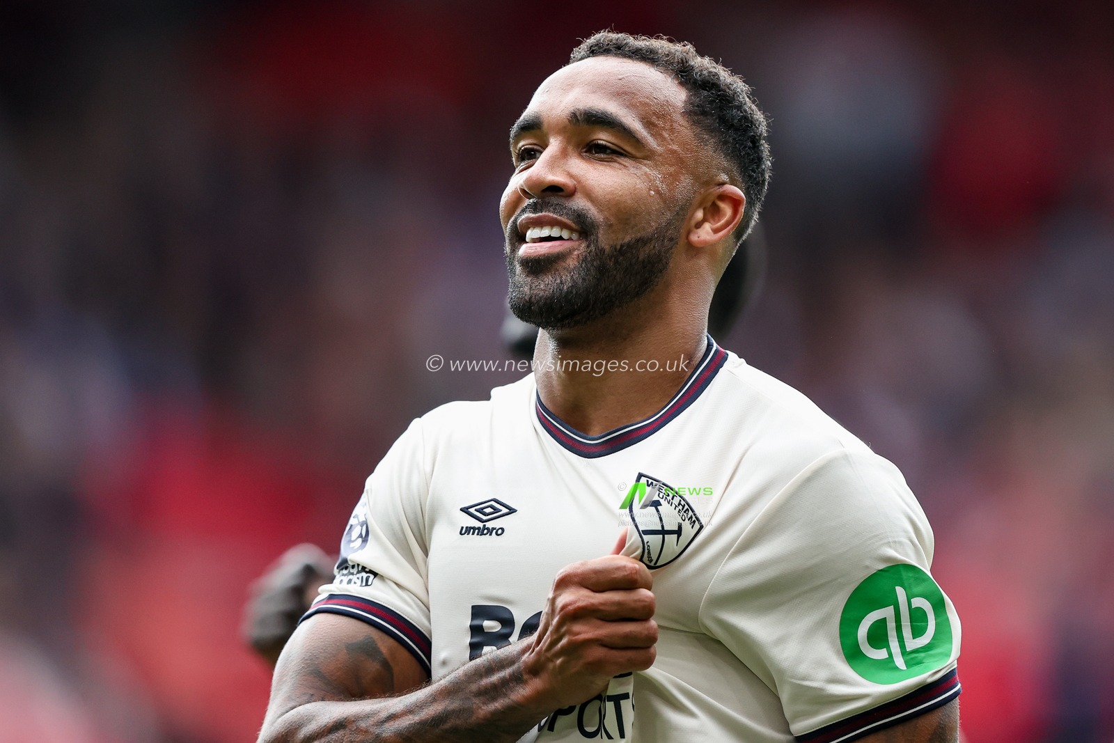 Callum Wilson of West Ham United celebrates his goal to make it 0-3 during the Premier League match Nottingham Forest vs West Ham United at City Ground, Nottingham, United Kingdom, 31st August 2025

(Photo by Alfie Cosgrove/News Images)