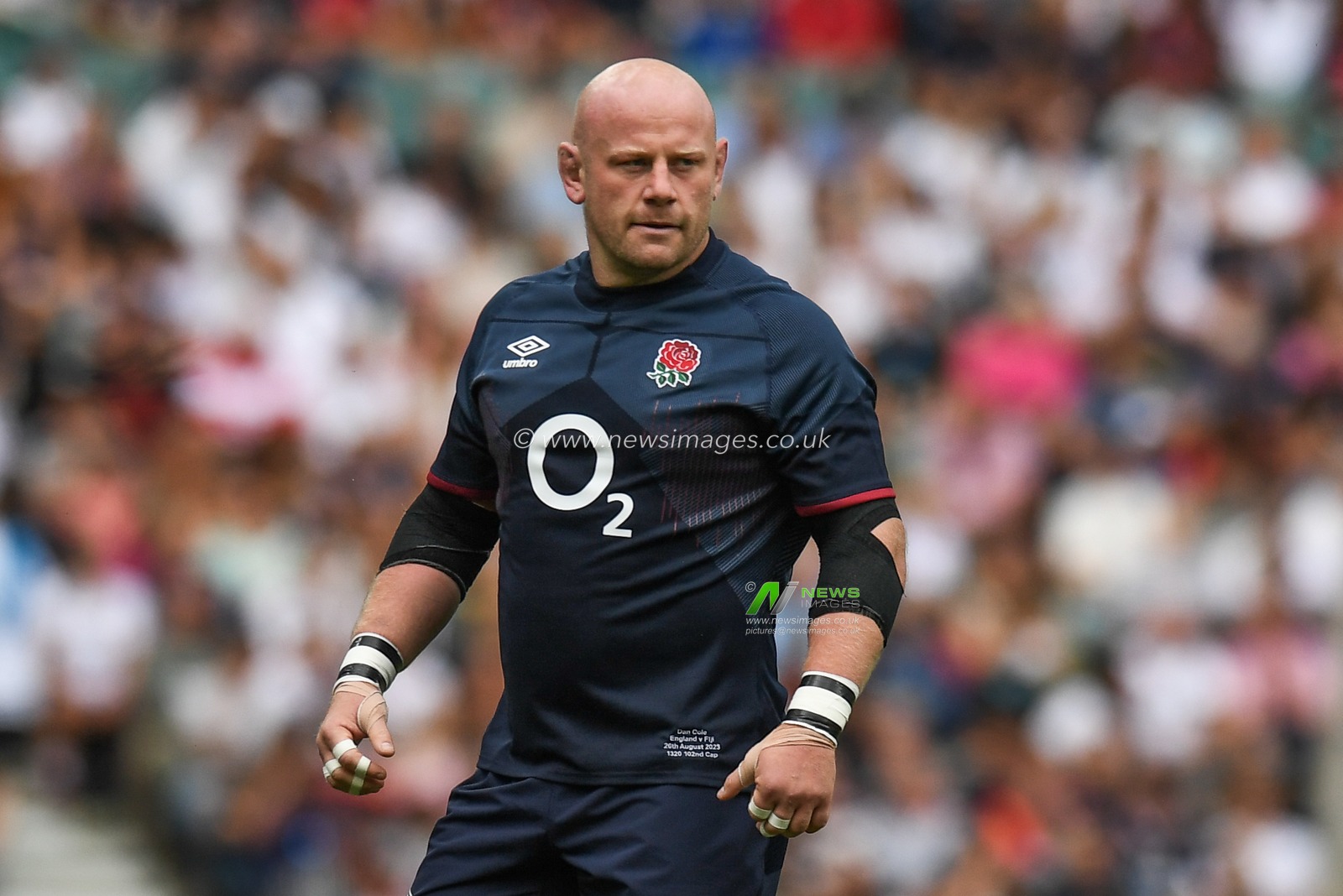 Dan Cole of England during the 2023 Summer Series match England vs Fiji at Twickenham Stadium, Twickenham, United Kingdom, 26th August 2023

(Photo by Mike Jones/News Images)
