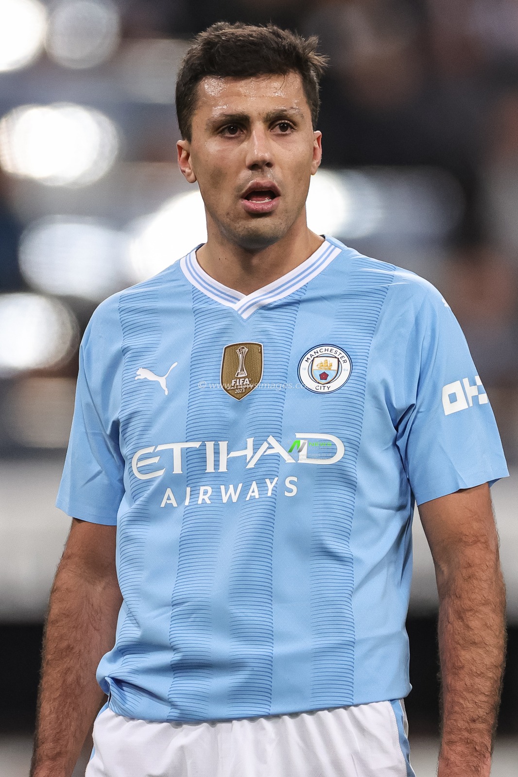 Rodri of Manchester City during the Premier League match Newcastle United vs Manchester City at St. James's Park, Newcastle, United Kingdom, 13th January 2024

(Photo by Mark Cosgrove/News Images)