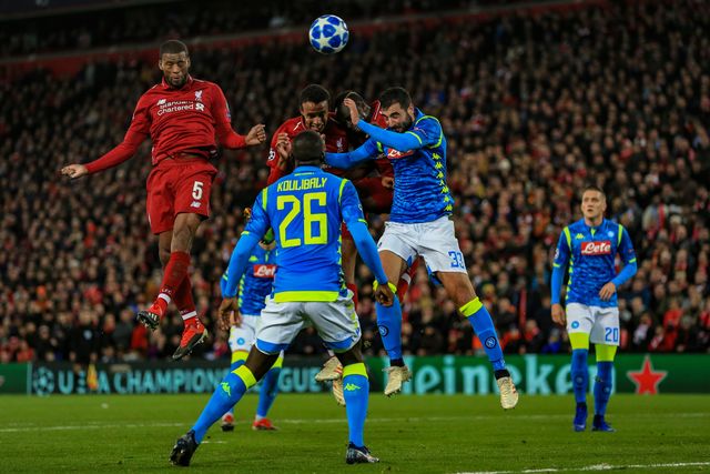 UEFA Champions League Liverpool v Napoli