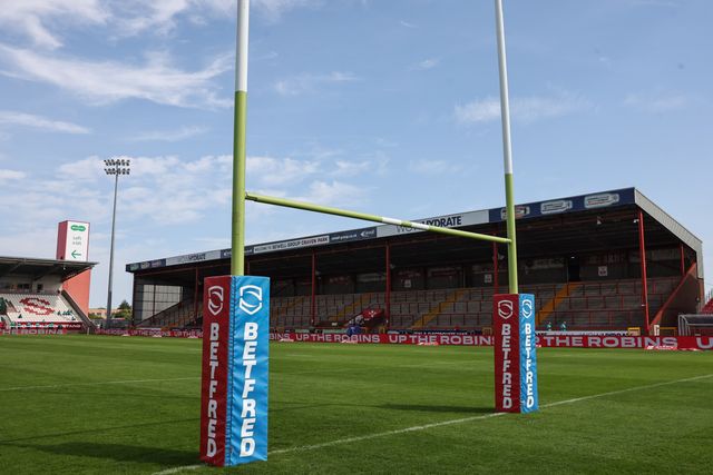 A general view of The Sewell Group Craven Park during the Betfred Super League Round 25 match Hull KR vs Hull FC at Sewell Group Craven Park, Kingston upon Hull, United Kingdom, 7th September 2025

(Photo by Mark Cosgrove/News Images)