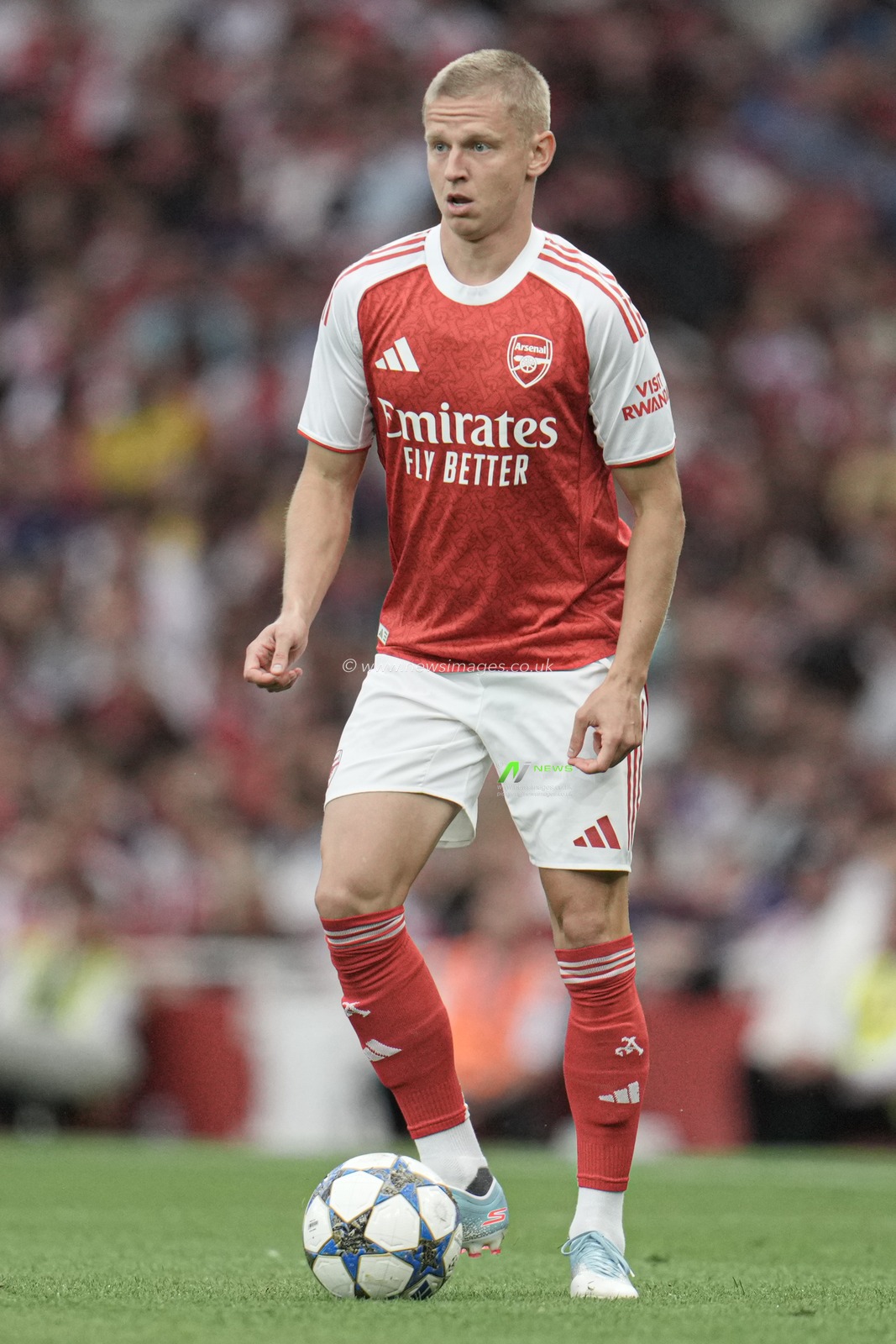 Oleksandr Zinchenko of Arsenal during the Pre-season friendly match Arsenal vs Villarreal at Emirates Stadium, London, United Kingdom, 6th August 2025

(Photo by Harvey Murphy/News Images)