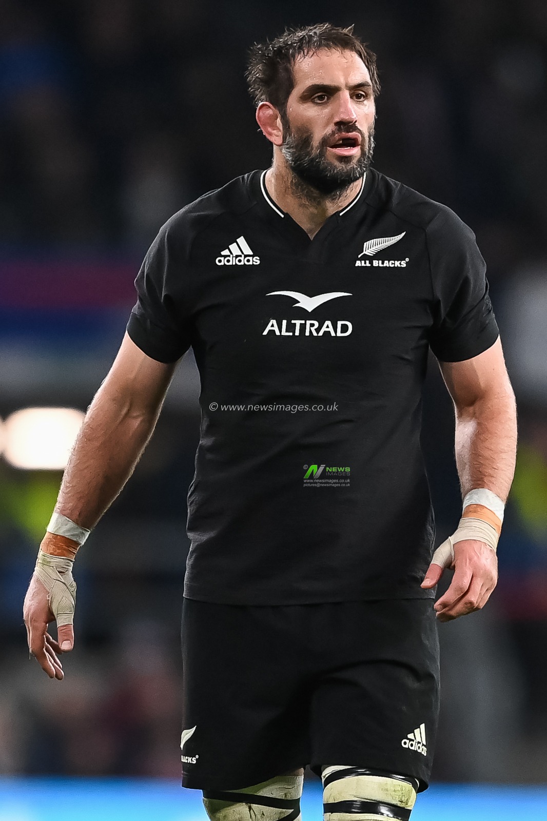 Samuel Whitelock of New Zealand during the Autumn internationals match England vs New Zealand at Twickenham Stadium, Twickenham, United Kingdom, 19th November 2022

(Photo by Craig Thomas/News Images)