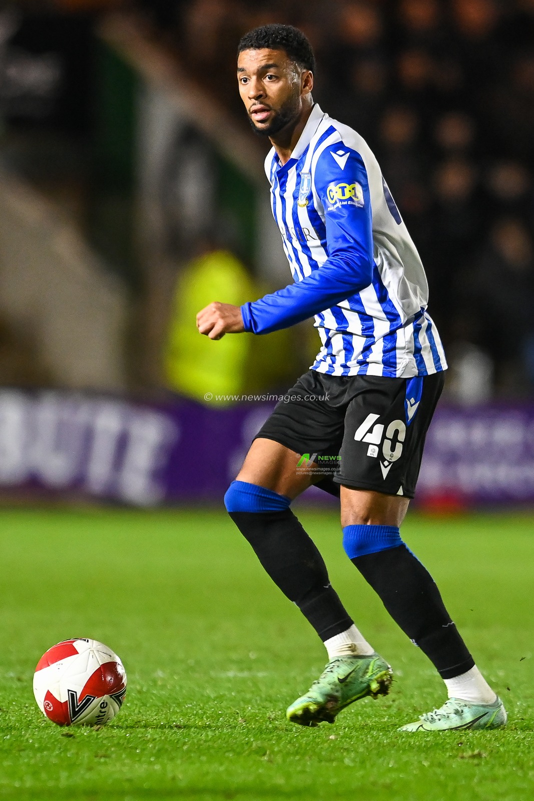 Sylla Sow #40 of Sheffield Wednesday in action during the game
