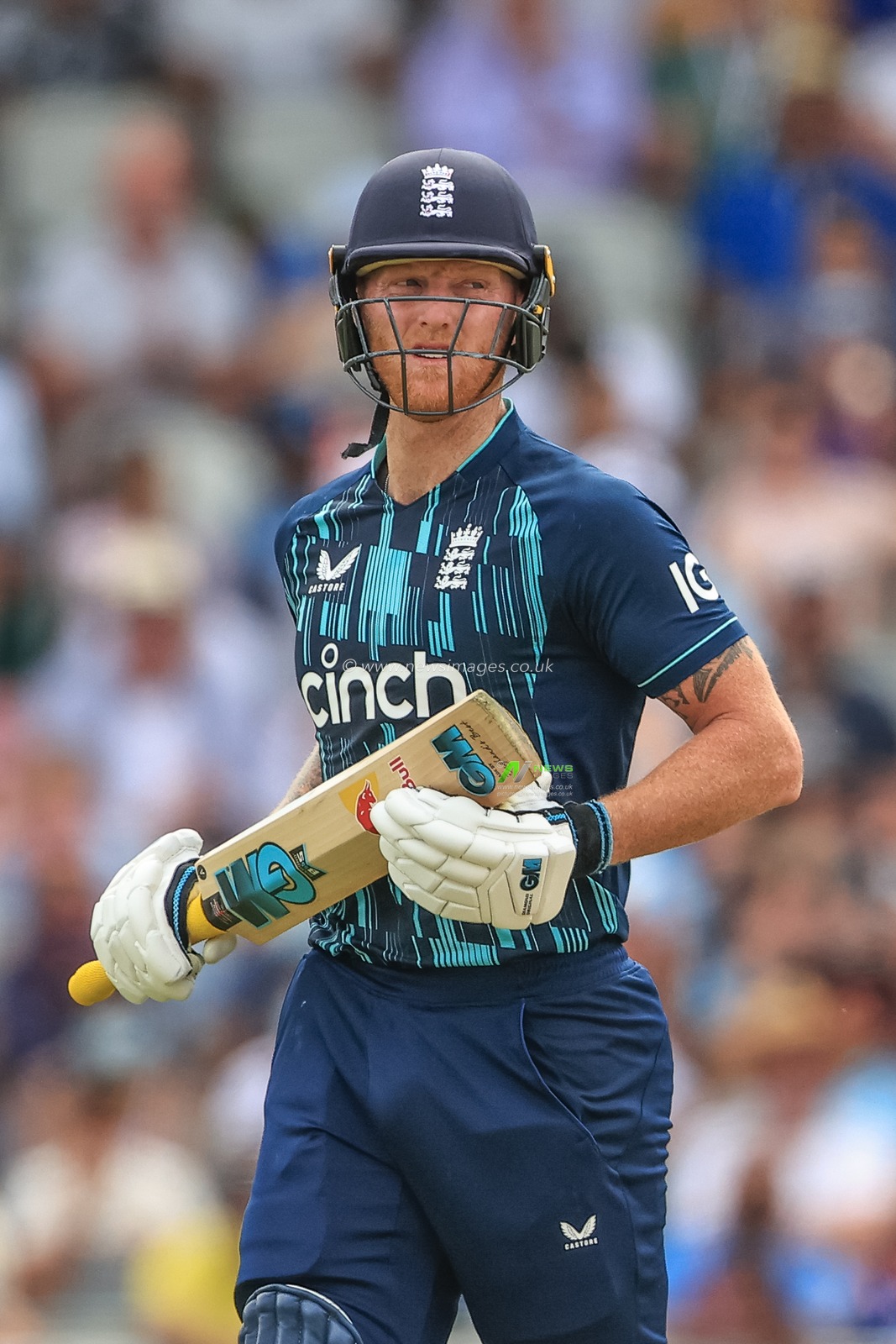Ben Stokes of England during the game