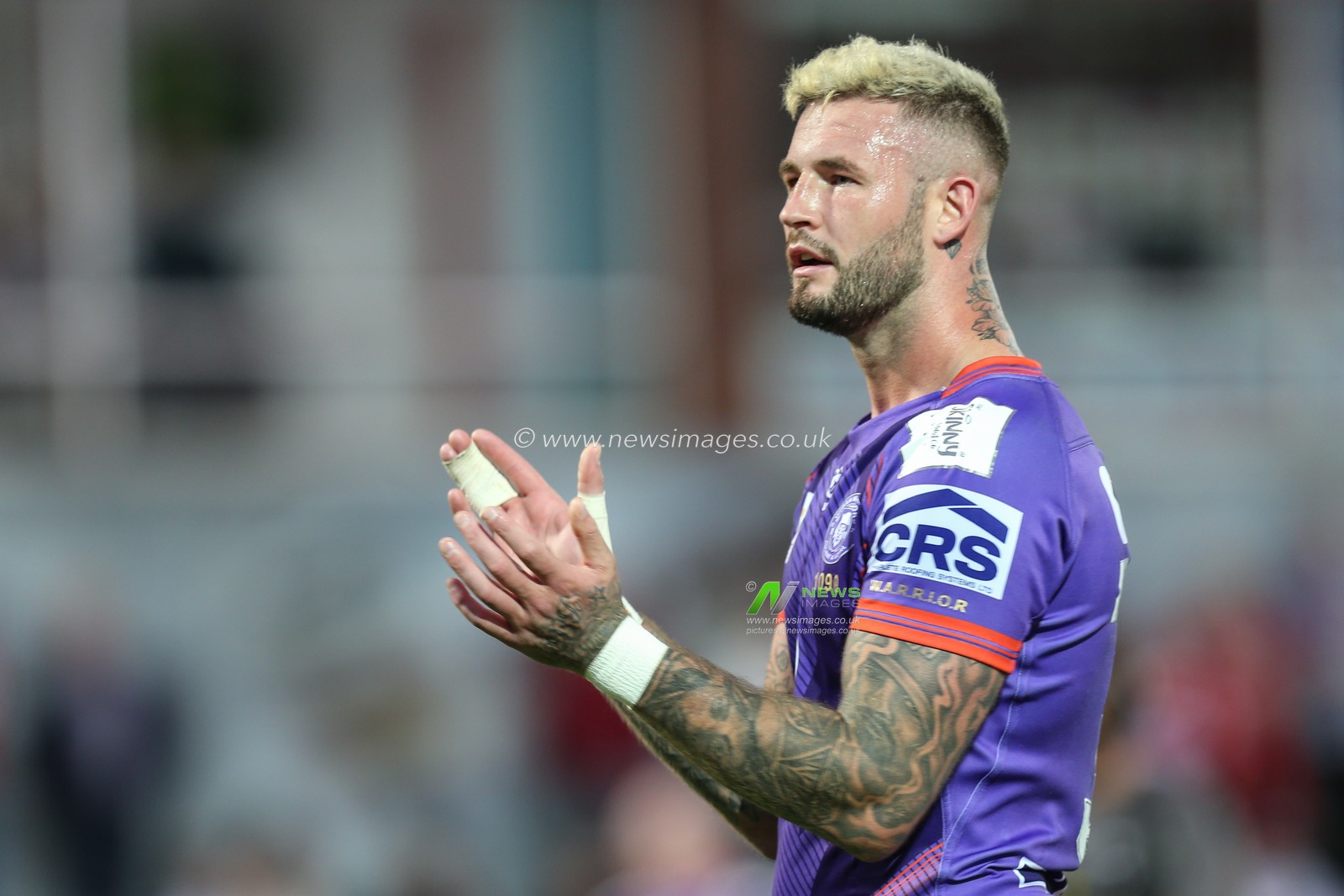 Zak Hardaker (3) of Wigan Warriors during the game