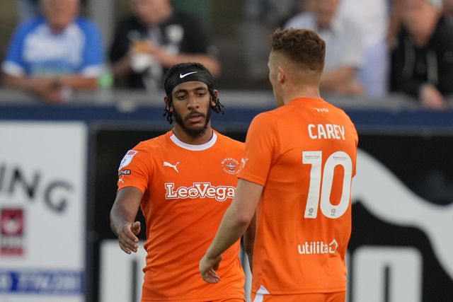 EFL Trophy Barrow v Blackpool