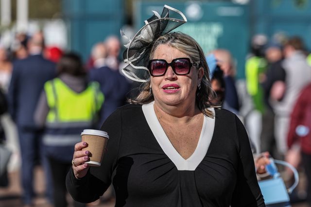Racegoers enter the Aintree during the Randox Grand National 2025 Day 3 Grand National Day at Aintree Racecourse, Liverpool, United Kingdom, 5th April 2025

(Photo by Mark Cosgrove/News Images)