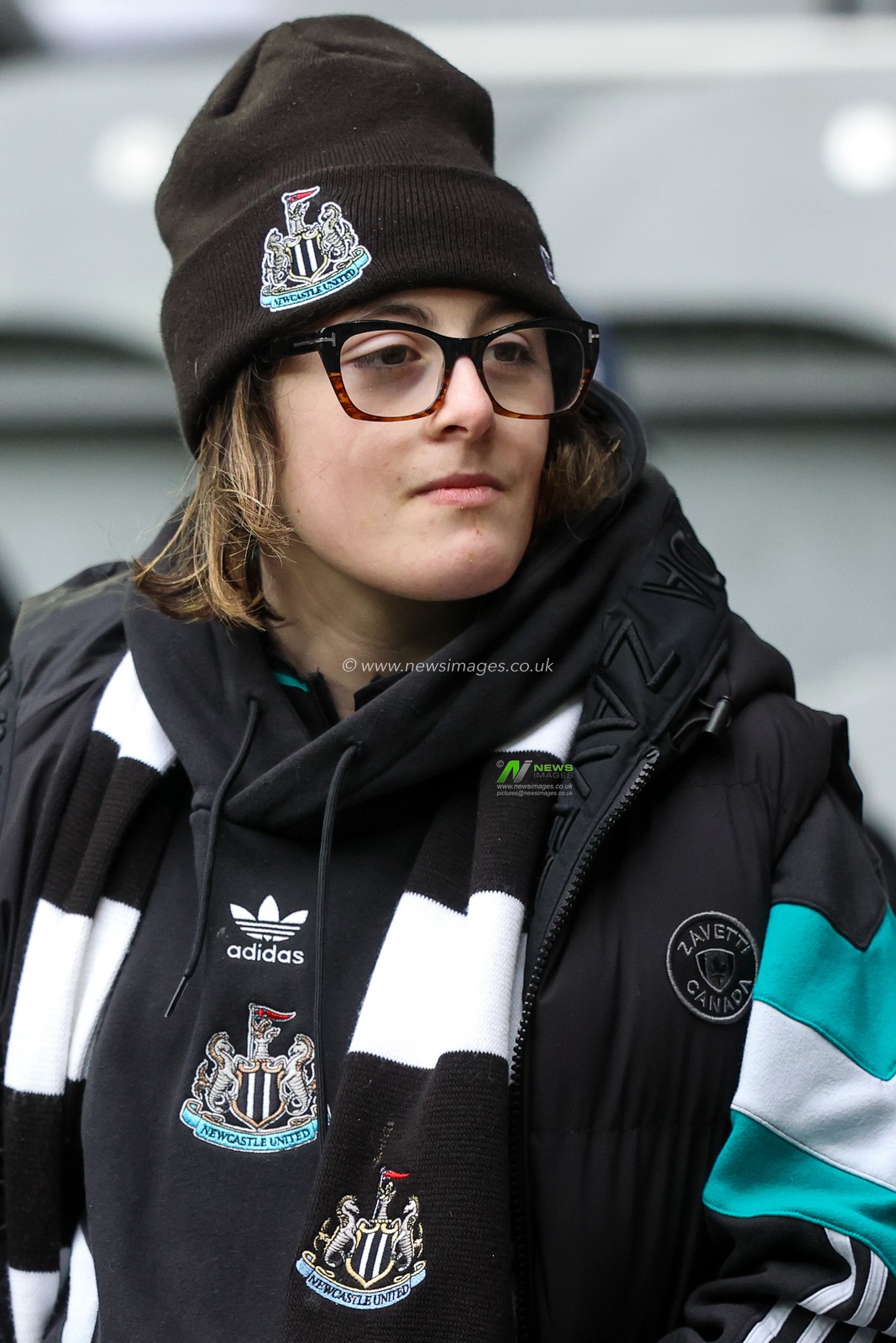 Newcastle United fans arrives at St. James's Park prior to the Premier League match Newcastle United vs Nottingham Forest at St. James's Park, Newcastle, United Kingdom, 23rd February 2025

(Photo by Alfie Cosgrove/News Images)