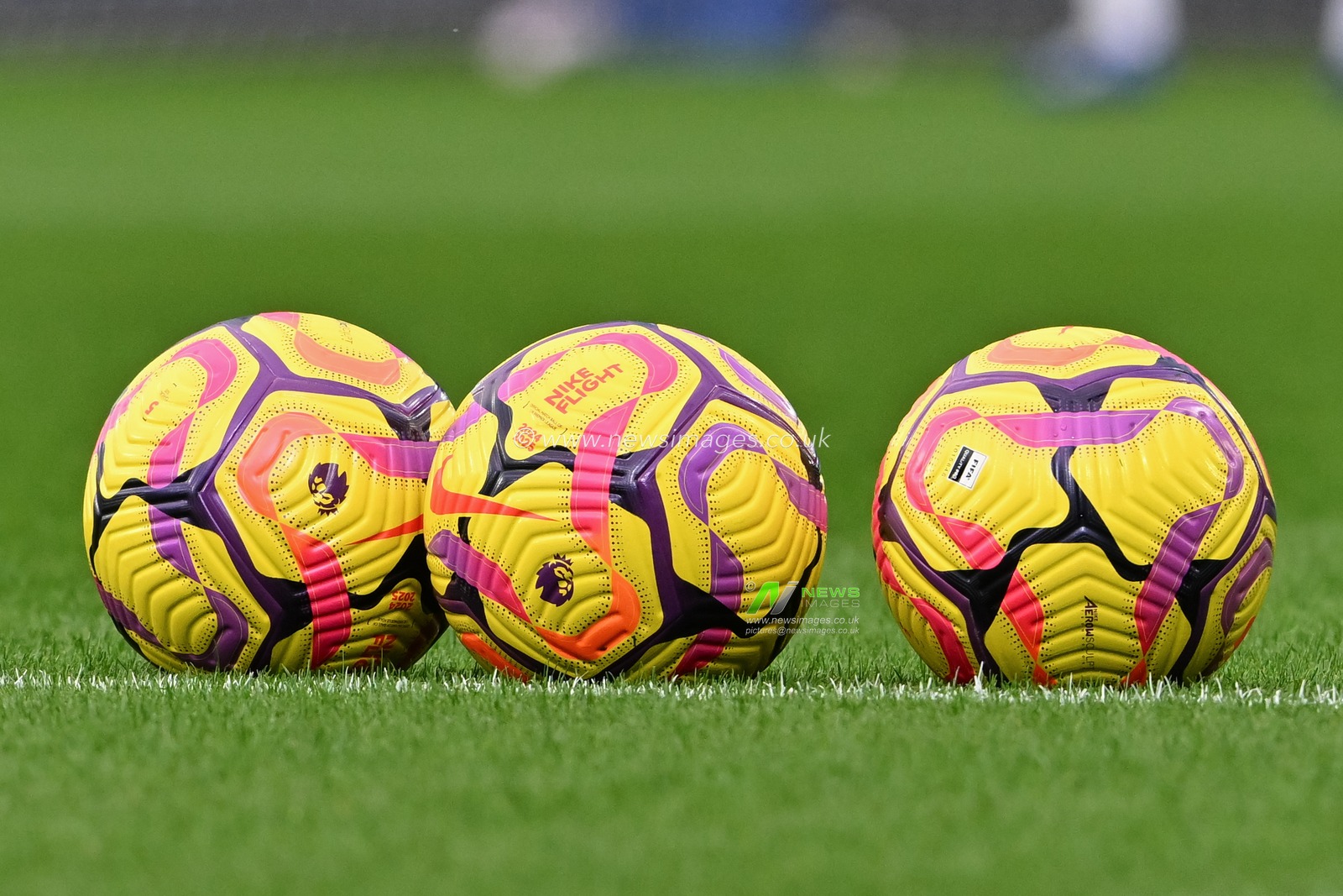 The match day ball lay waiting ahead of the warm ups ahead of the Premier League match Everton vs Fulham at Goodison Park, Liverpool, United Kingdom, 26th October 2024

(Photo by Cody Froggatt/News Images)