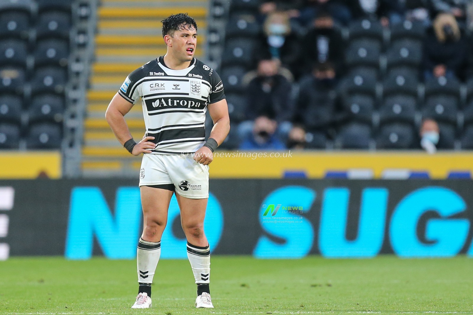 Andre Savelio (11) of Hull FC during the game