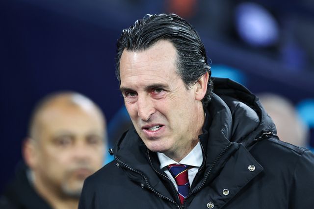 Unai Emery Manager of Aston Villa during the Premier League match Manchester City vs Aston Villa at Etihad Stadium, Manchester, United Kingdom, 3rd April 2024

(Photo by Mark Cosgrove/News Images)