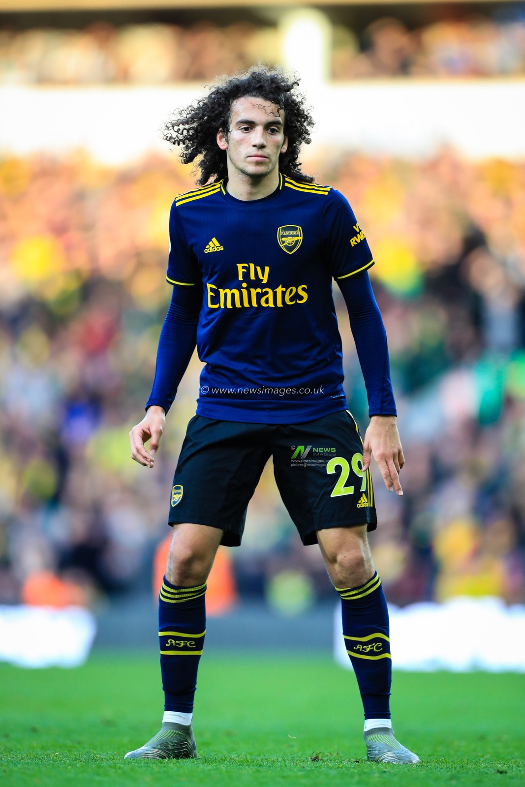 1st December 2019, Carrow Road, Norwich, England; Premier League, Norwich City v Arsenal : Matteo Guendouzi (29) of Arsenal 

Credit: Georgie Kerr/News Images