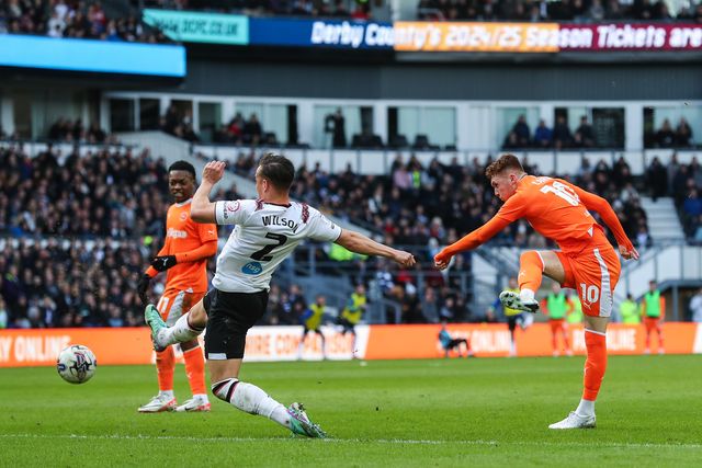 Sky Bet League 1 Derby County v Blackpool