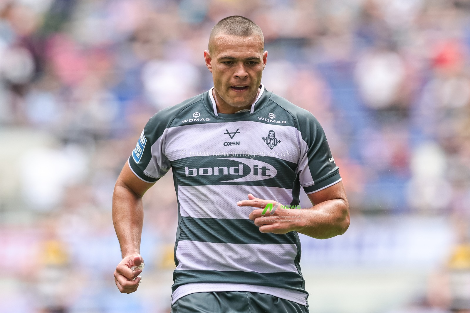 Tui Lolohea of Huddersfield Giants during the Betfred Super League Magic Weekend match Huddersfield Giants vs York Knights at Hill Dickinson Stadium, Liverpool, United Kingdom on 04 July 2026

(Photo by Mark Cosgrove/News Images)