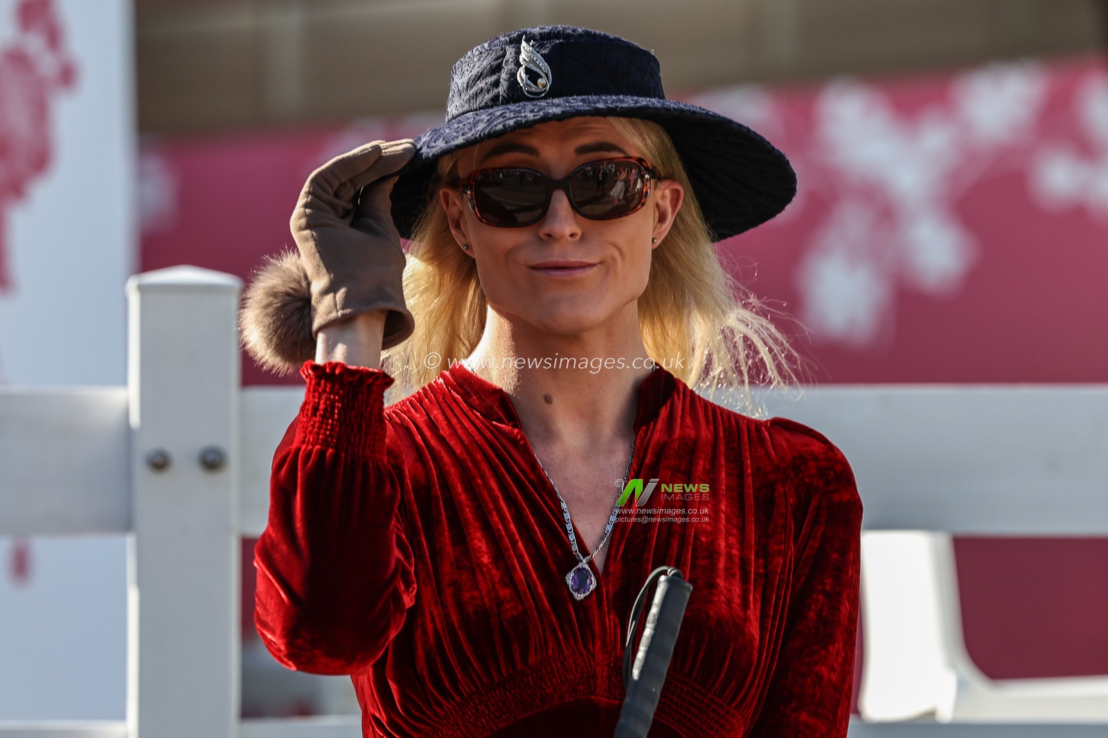 Racegoers arrive at the Aintree during the Randox Grand National 2025 Day 3 Grand National Day at Aintree Racecourse, Liverpool, United Kingdom, 5th April 2025

(Photo by Mark Cosgrove/News Images)