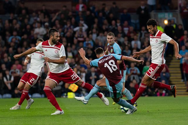 UEFA Europa League, Play off leg 2 of 2, Burnley v Olympiacos FC