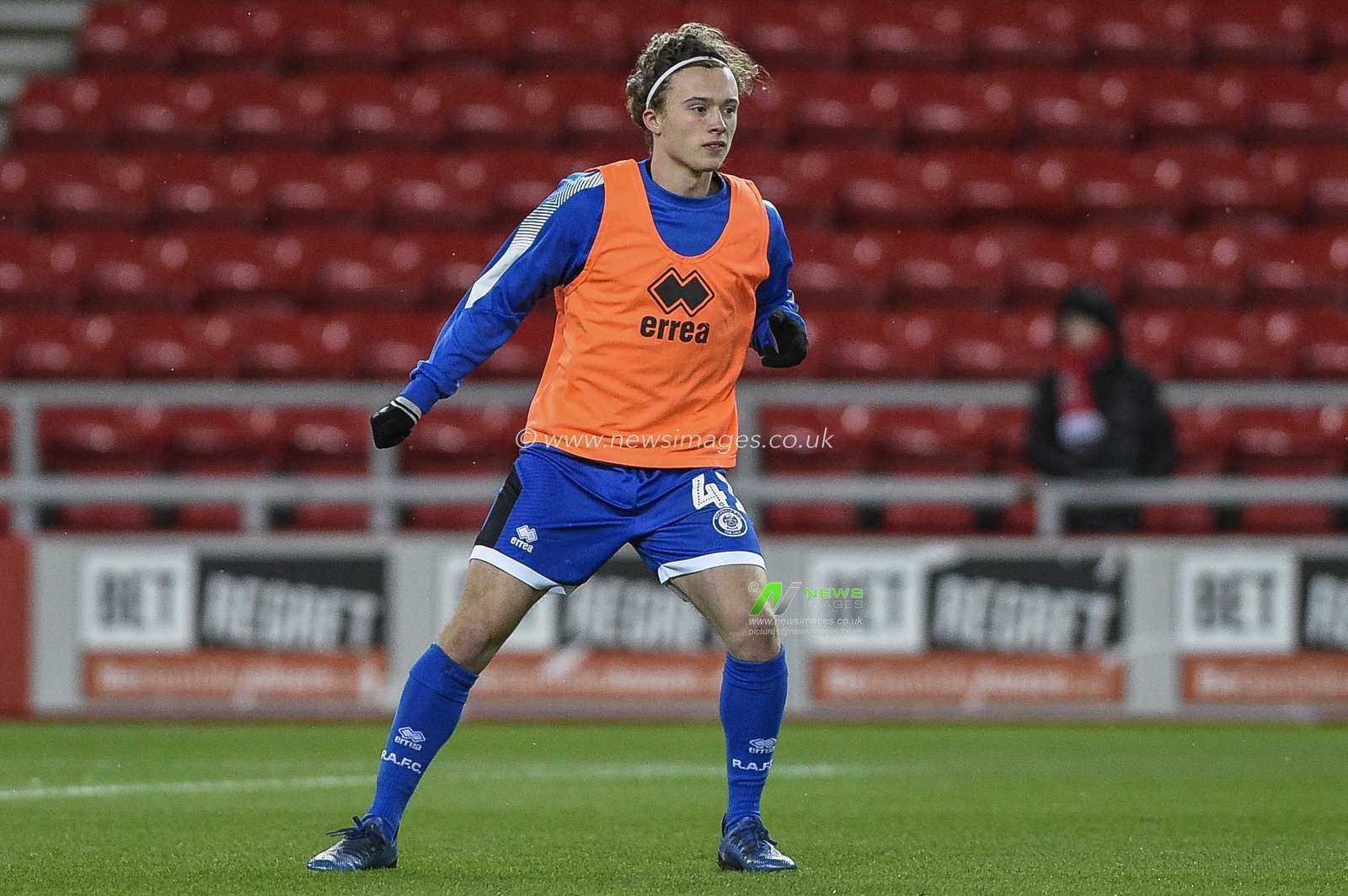 11th February 2020, Stadium Of Light, Sunderland, England; Sky Bet League 1, Sunderland v Rochdale : Luke Matheson (41) of Rochdale during the pre-game warmup