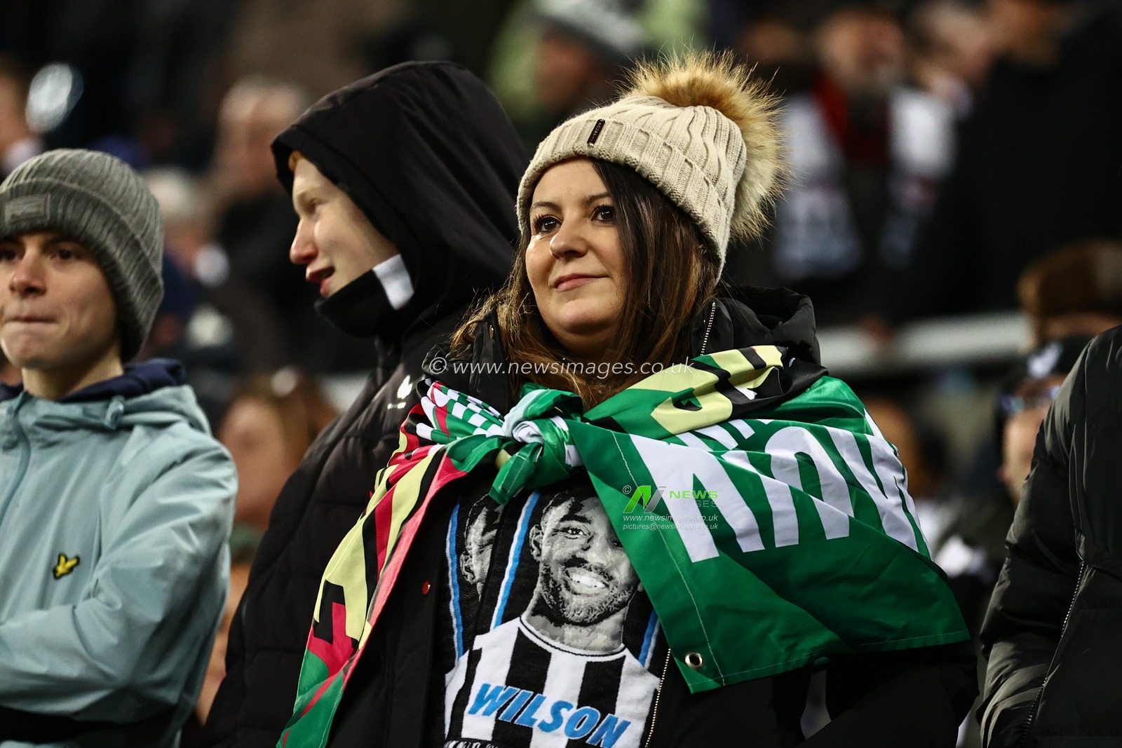 Newcastle fans arrive during the UEFA Champions League match Newcastle United vs AC Milan at St. James's Park, Newcastle, United Kingdom, 13th December 2023

(Photo by Mark Cosgrove/News Images)