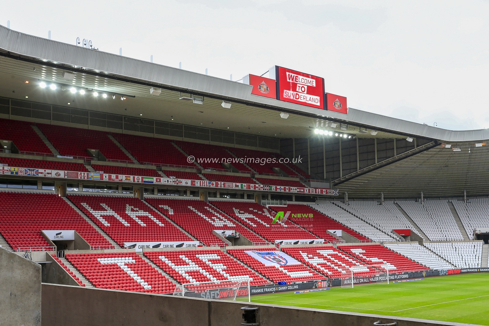 A general view of the Stadium of Light ahead of the Sky Bet League One match between Sunderland and Blackpool