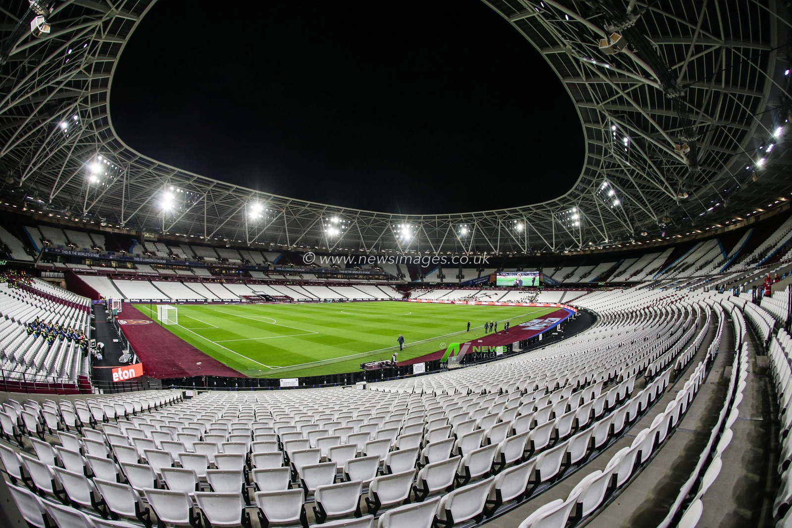 A general view of the stadium during the Premier League match West Ham United vs Brentford at London Stadium, London, United Kingdom, 30th December 2022

(Photo by Arron Gent/News Images)