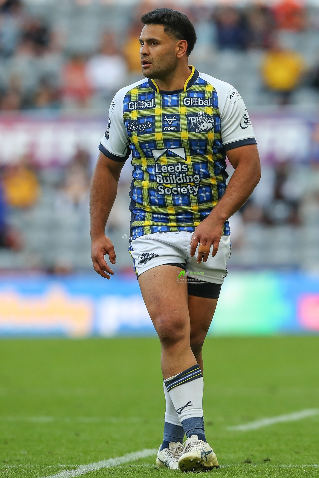 Rhyse Martin #12 of Leeds Rhinos during the Betfred Super League Magic Weekend match Leeds Rhinos vs Castleford Tigers at St. James's Park, Newcastle, United Kingdom, 3rd June 2023

(Photo by Gareth Evans/News Images)