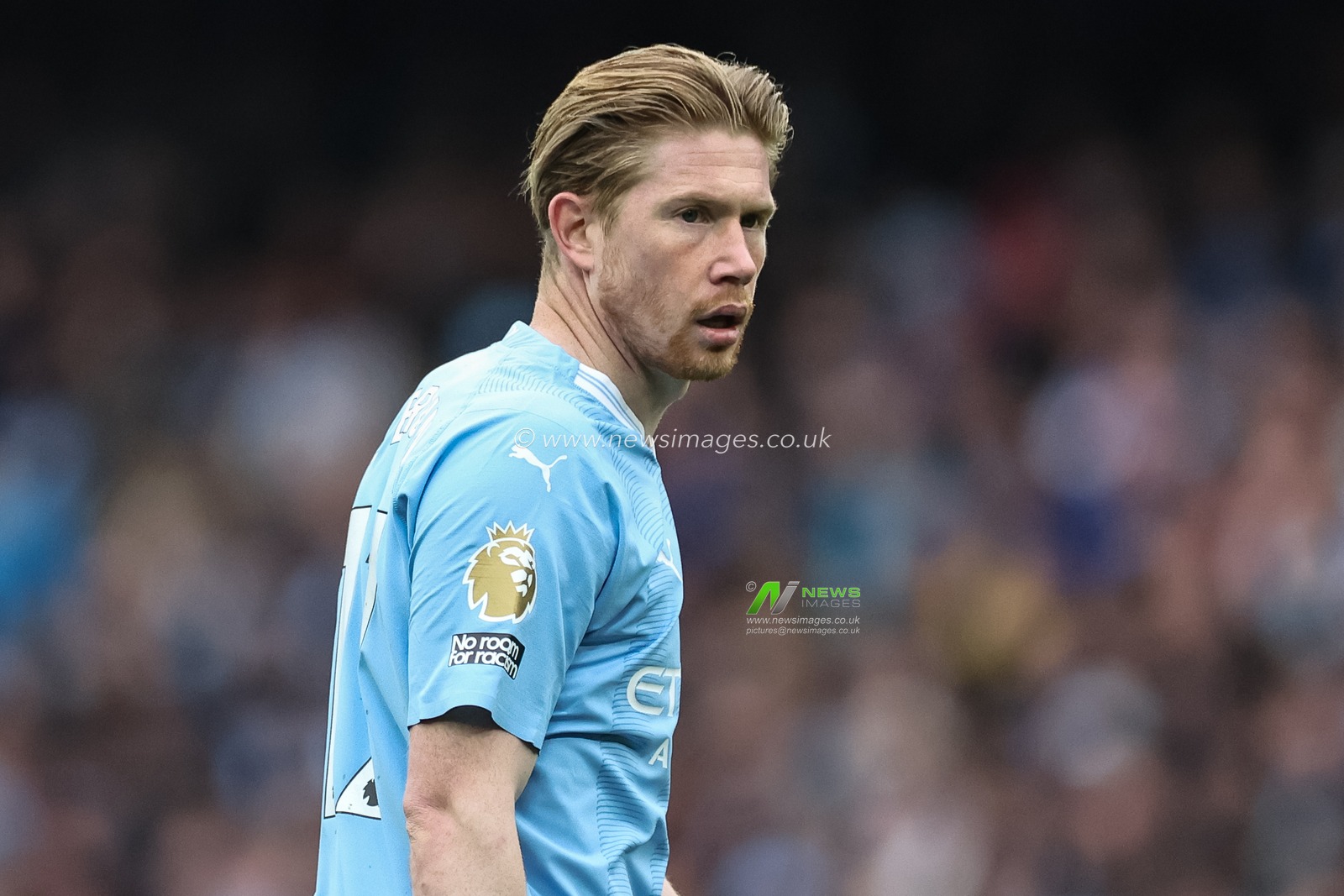 Kevin De Bruyne of Manchester City during the Premier League match Manchester City vs Wolverhampton Wanderers at Etihad Stadium, Manchester, United Kingdom, 4th May 2024

(Photo by Mark Cosgrove/News Images)