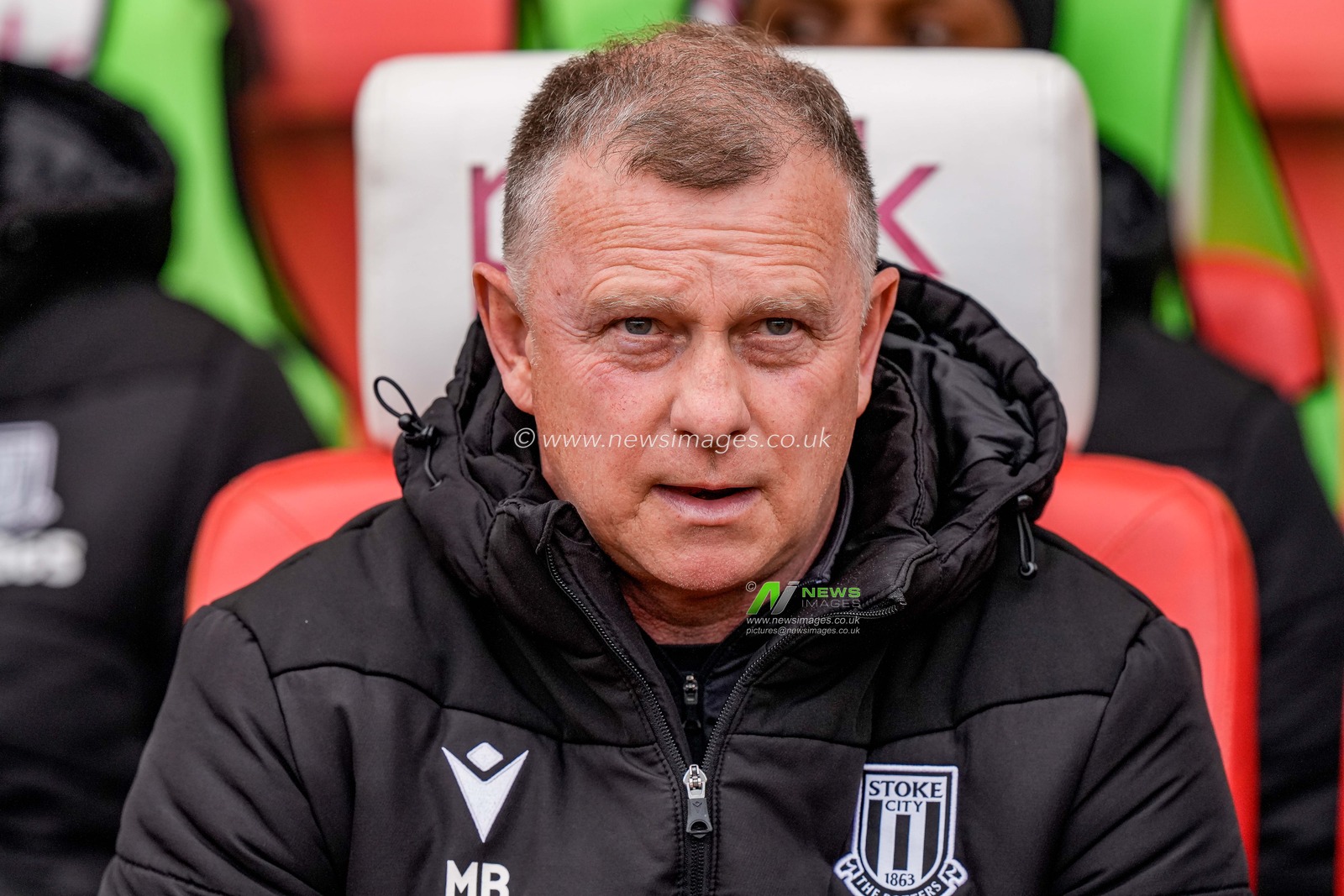 Mark Robins manager of Stoke City looks on prior to kick off during the Sky Bet Championship match Stoke City vs Blackburn Rovers at Bet365 Stadium, Stoke On Trent, United Kingdom on 11 April 2026

(Photo by Maynard Manyowa/News Images)